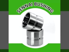 OEM Custom Cross Oil Groove Bushing Sintered Steel Bushings DIN1494 Πρότυπο